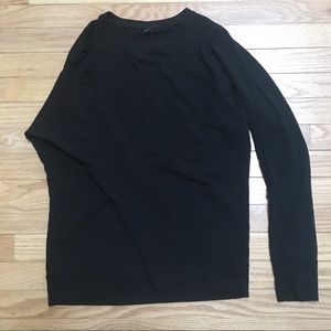 UNIQLO Black Lightweight Sweatshirt
